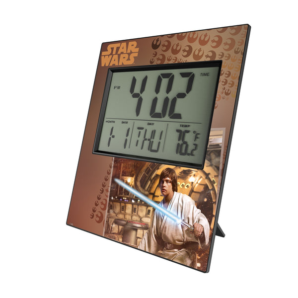 Star Wars Luke Skywalker Portrait Wall Clock