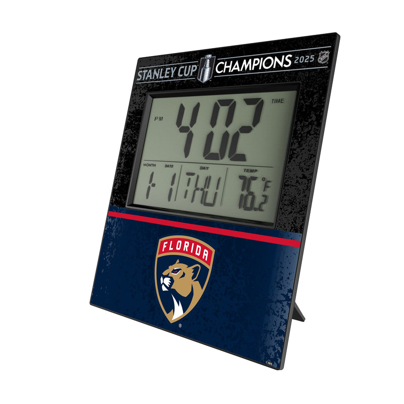 Florida Panthers 2025 Stanley Cup Wall Clock