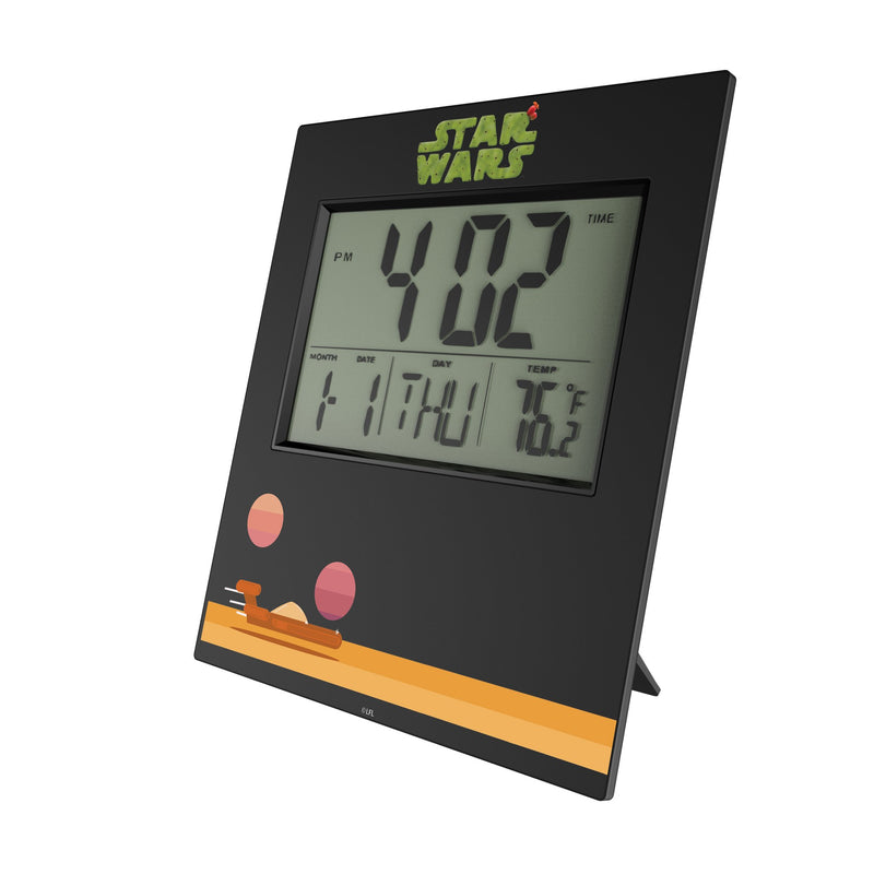 Star Wars Tatooine Locality Fade Wall Clock