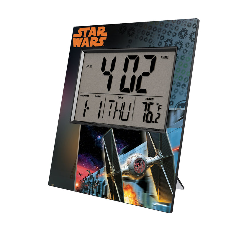 Star Wars TIE Fighter Portrait Wall Clock