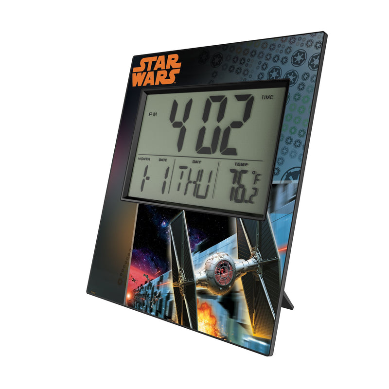 Star Wars TIE Fighter Portrait Wall Clock