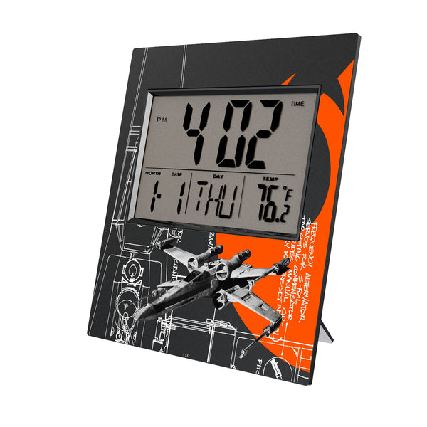 Star Wars X-Wing FactionTech Wall Clock