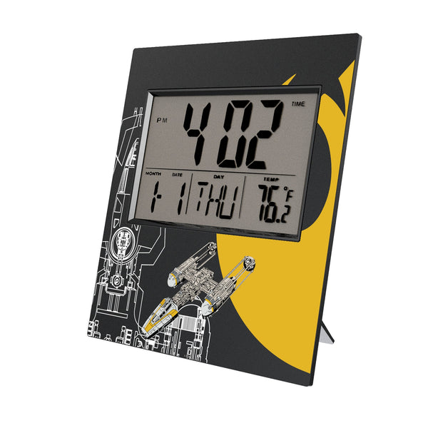Star Wars Y-Wing FactionTech Wall Clock