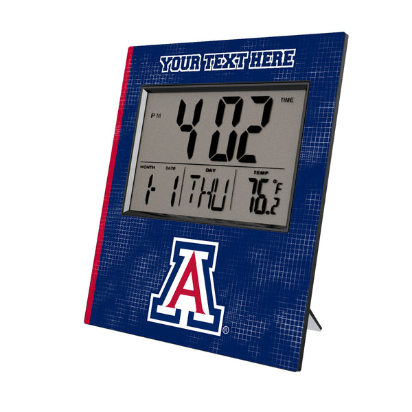 University of Arizona Wildcats Personalized Hatch Wall Clock