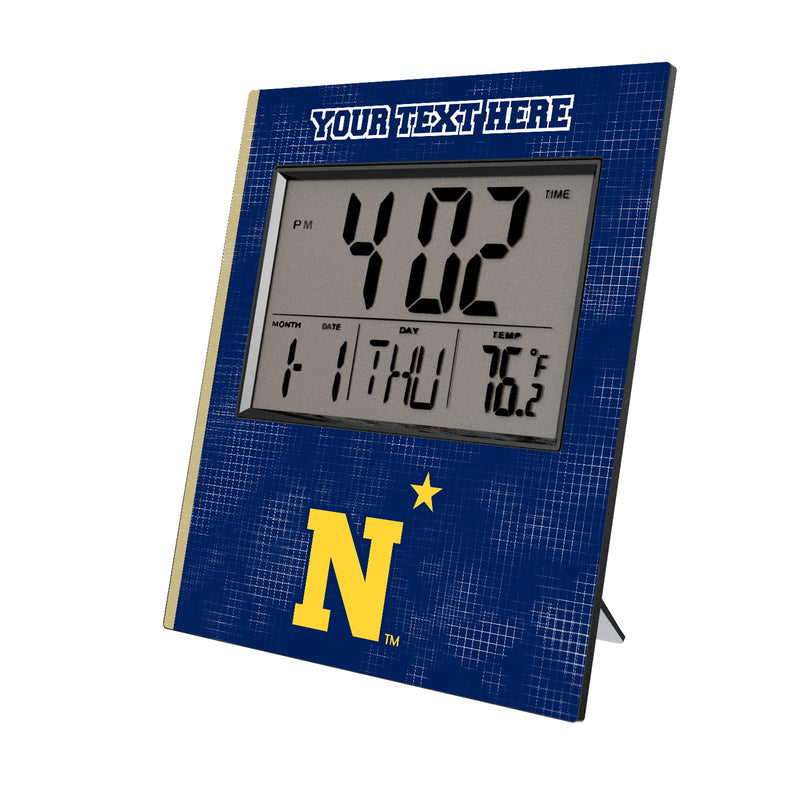 United State Naval Academy Midshipmen Personalized Hatch Wall Clock