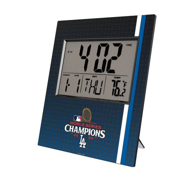 LA Dodgers 2024 MLB World Series Wall Clock