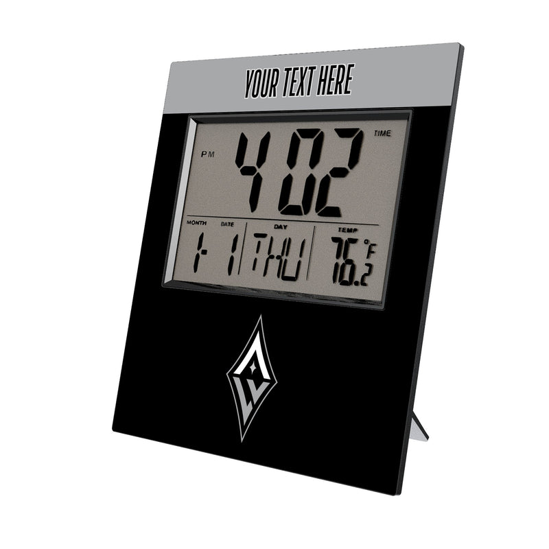 Las Vegas Aces Personalized Color Block Wall Clock