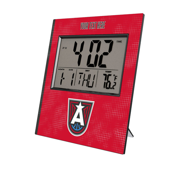 Atlanta Dream Personalized Hatch Wall Clock