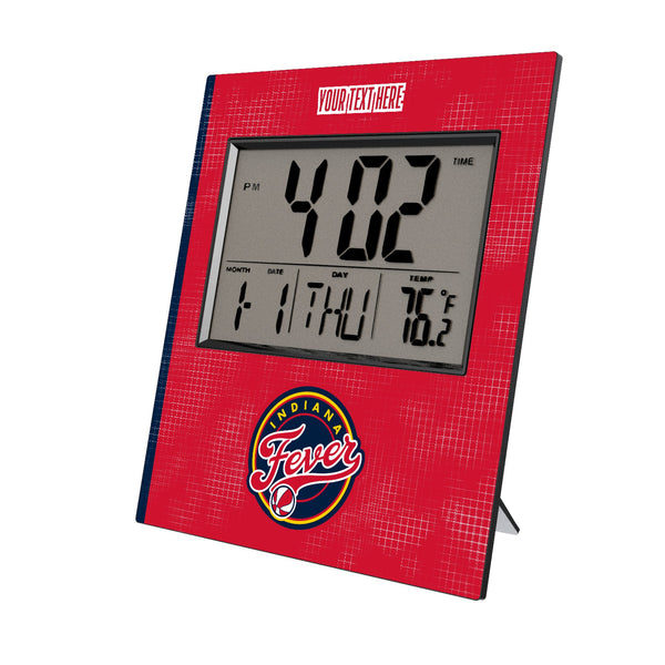 Indiana Fever Personalized Hatch Wall Clock