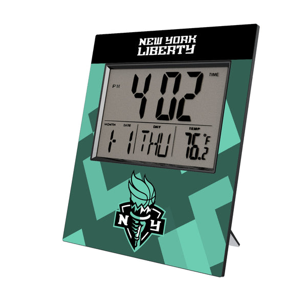 New York Liberty Color Block Wall Clock