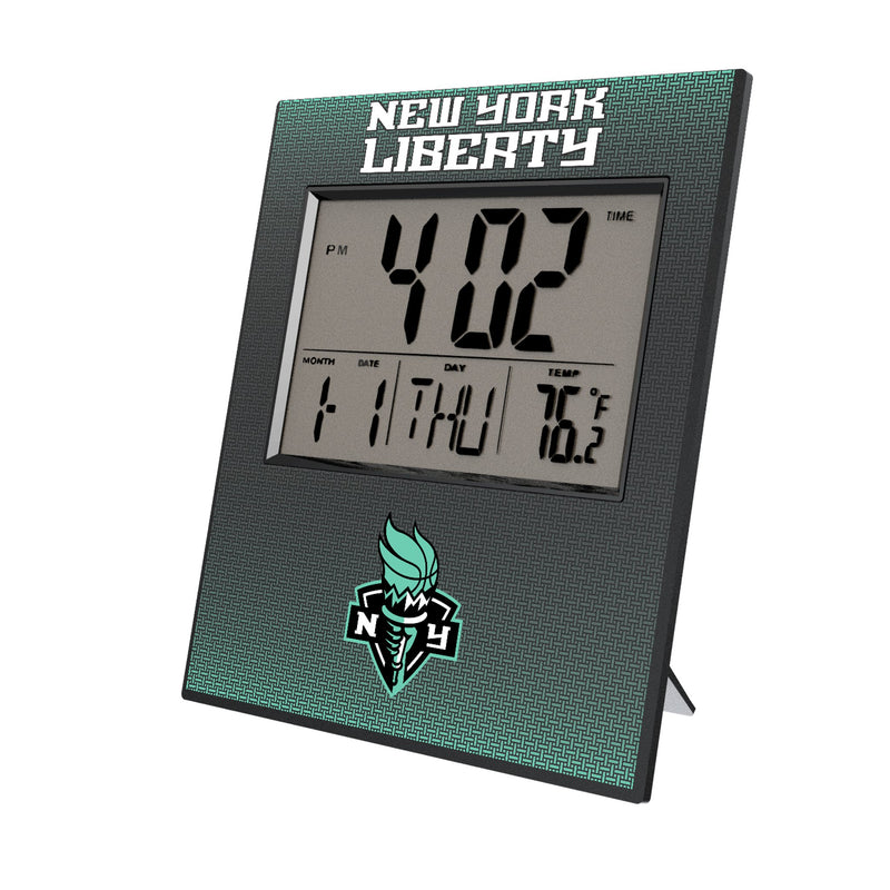 New York Liberty Linen Wall Clock