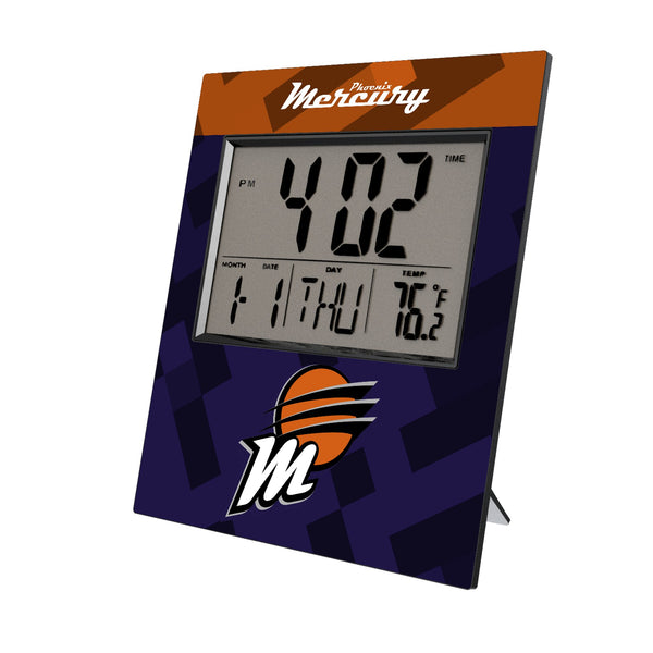 Phoenix Mercury Color Block Wall Clock