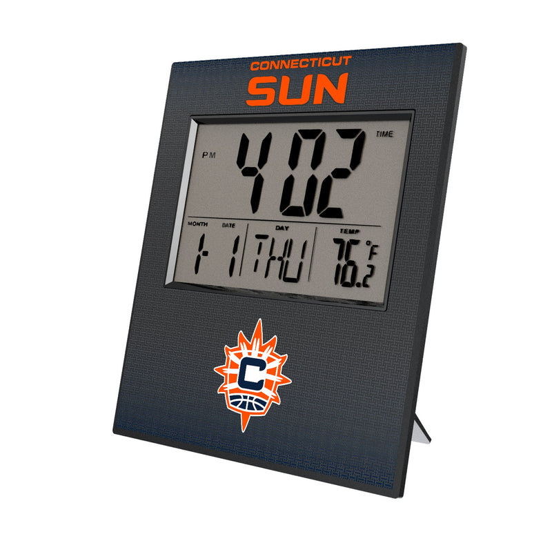 Connecticut Sun Linen Wall Clock