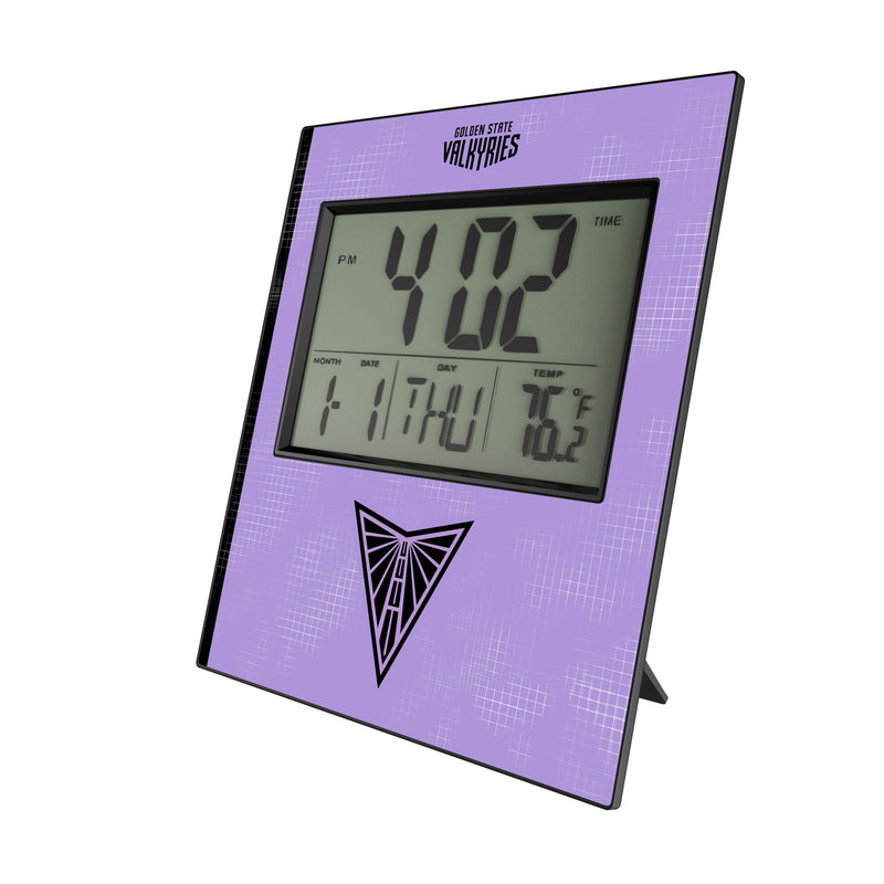 Golden State Valkyries Hatch Wall Clock