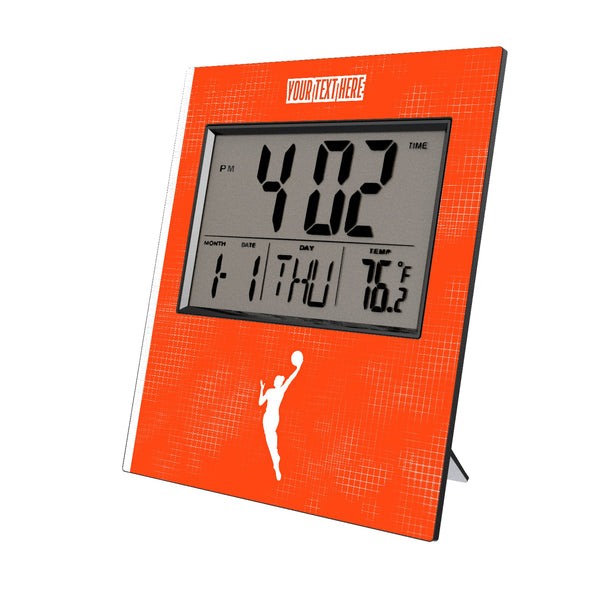 WNBA Personalized Hatch Wall Clock