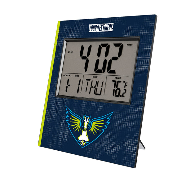 Dallas Wings Personalized Hatch Wall Clock