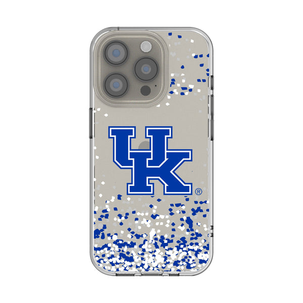 University of Kentucky Wildcats Confetti iPhone Clear Phone Case for Apple iPhone