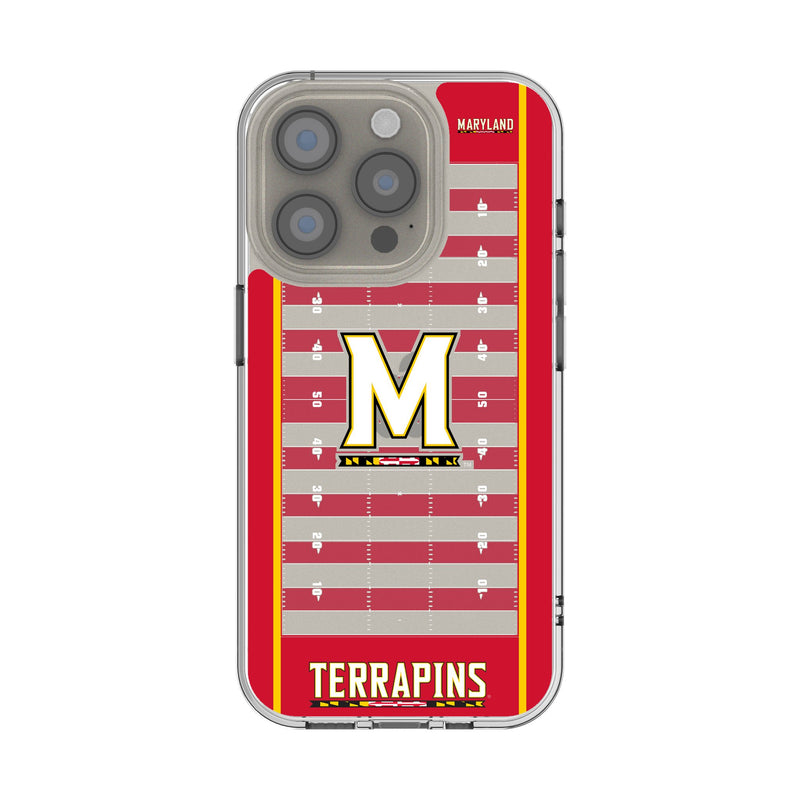 University of Maryland Terrapins Field iPhone Clear Phone Case for Apple iPhone