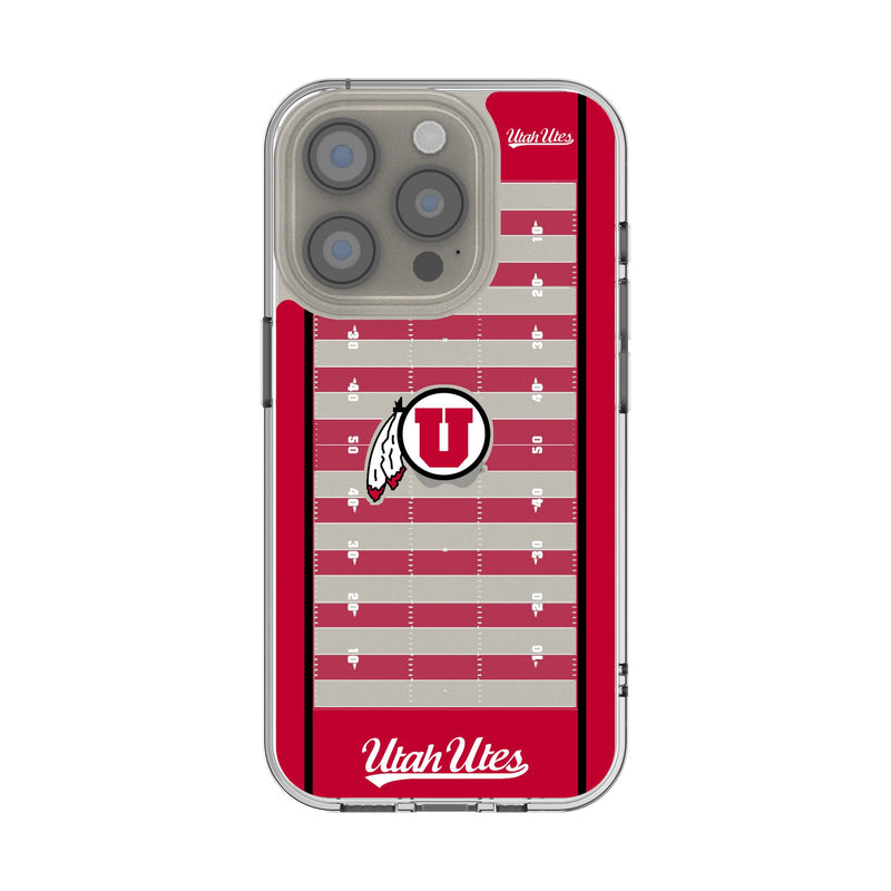 University of Utah Utes Field iPhone Clear Phone Case for Apple iPhone