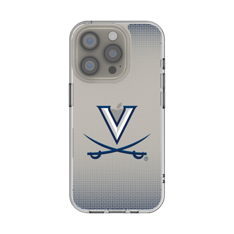 University of Virginia Cavaliers Linen iPhone Clear Phone Case for Apple iPhone