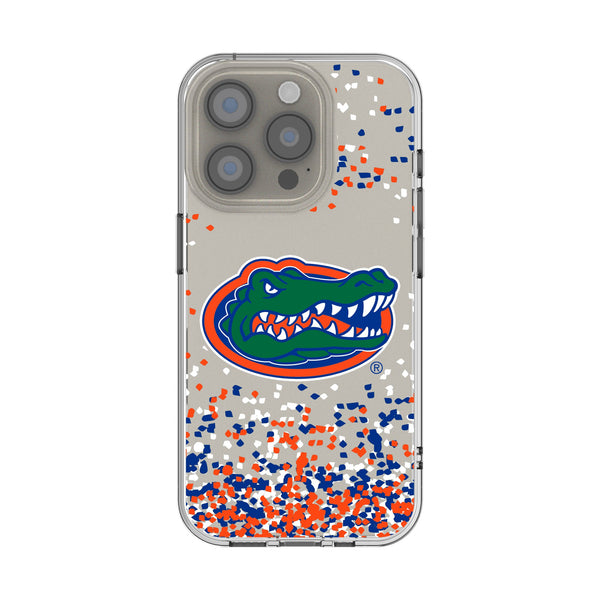 University of Florida Gators Confetti iPhone Clear Phone Case for Apple iPhone