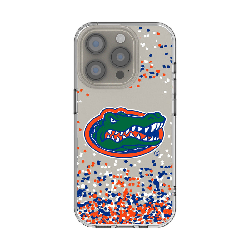 University of Florida Gators Confetti iPhone Clear Phone Case for Apple iPhone