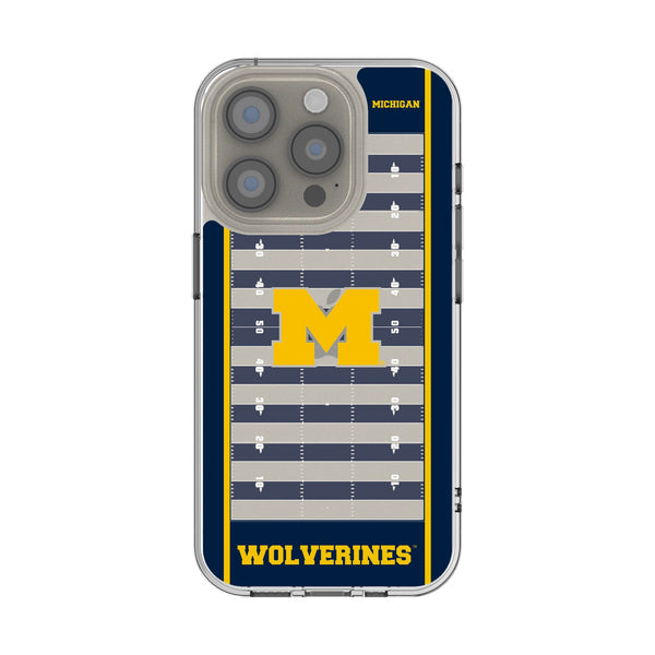 University of Michigan Wolverines Field iPhone Clear Phone Case for Apple iPhone
