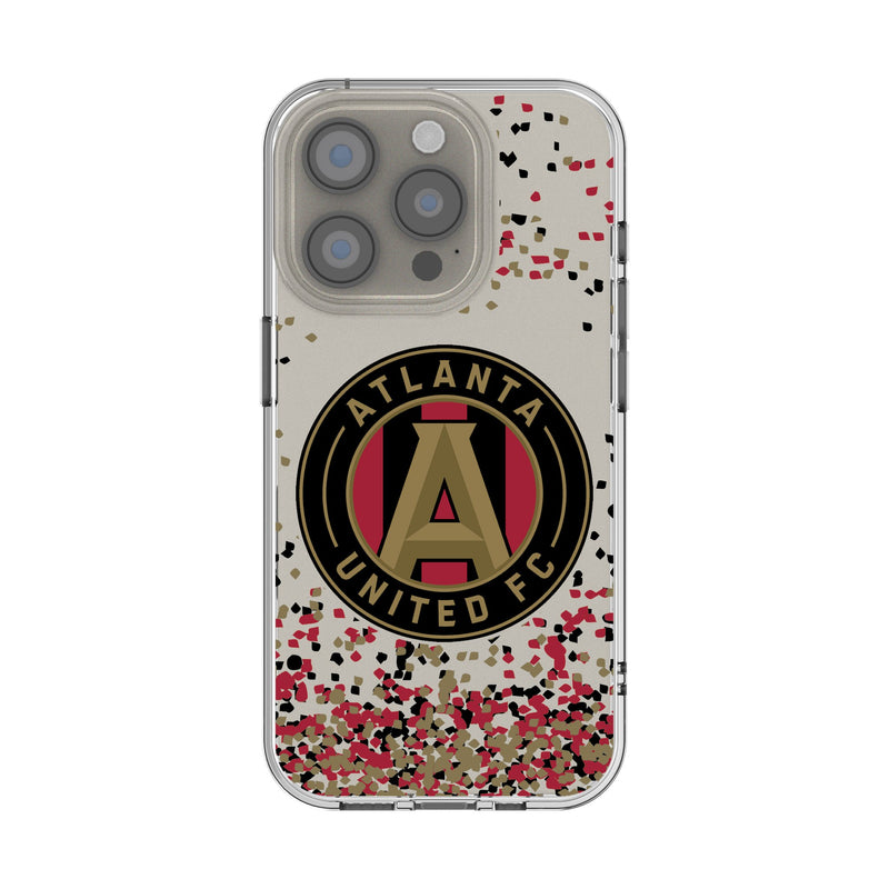Atlanta United FC Confetti iPhone Clear Phone Case for Apple iPhone