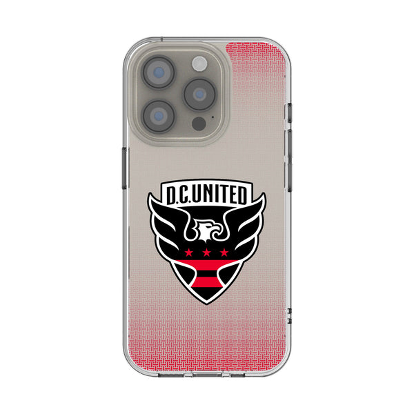 DC United Linen iPhone Clear Phone Case for Apple iPhone