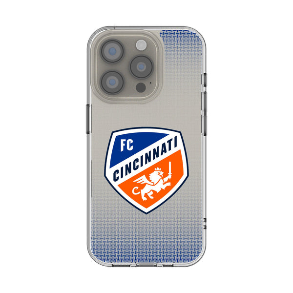 FC Cincinnati Linen iPhone Clear Phone Case for Apple iPhone
