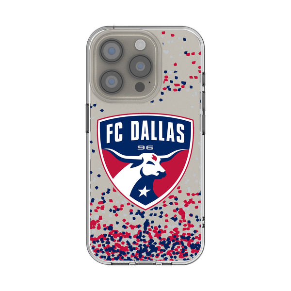 FC Dallas Confetti iPhone Clear Phone Case for Apple iPhone