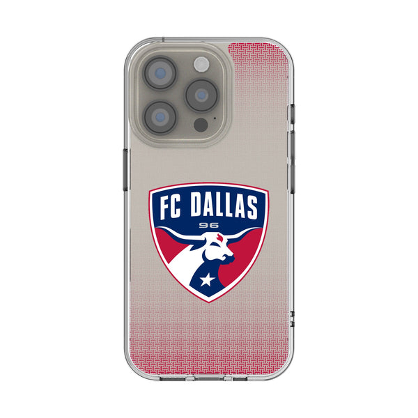FC Dallas Linen iPhone Clear Phone Case for Apple iPhone