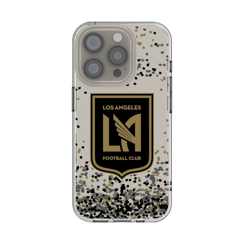 Los Angeles Football Club Confetti iPhone Clear Phone Case for Apple iPhone