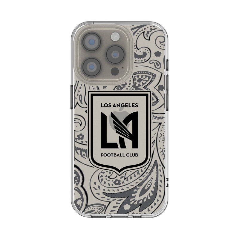 Los Angeles Football Club Paisley iPhone Clear Phone Case for Apple iPhone