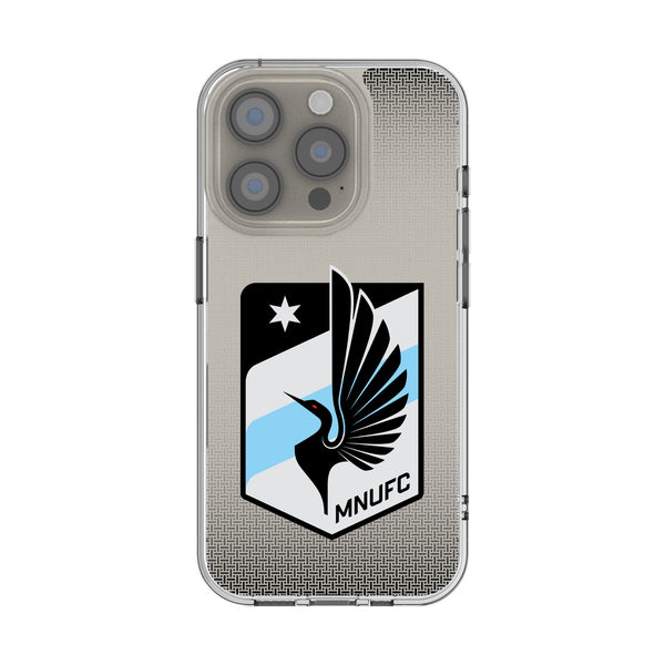 Minnesota United FC Linen iPhone Clear Phone Case for Apple iPhone