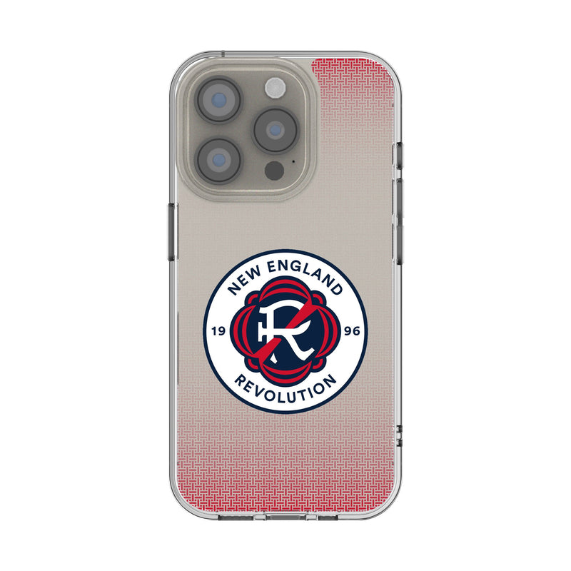 New England Revolution Linen iPhone Clear Phone Case for Apple iPhone