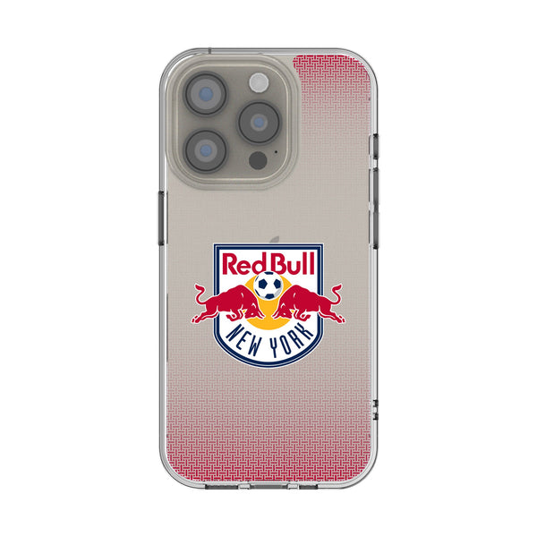 New York Red Bulls Linen iPhone Clear Phone Case for Apple iPhone