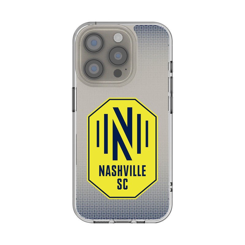 Nashville SC Linen iPhone Clear Phone Case for Apple iPhone