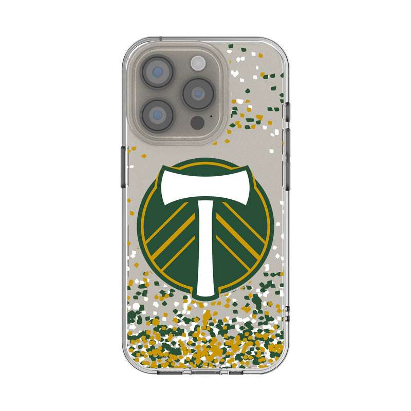 Portland Timbers Confetti iPhone Clear Phone Case for Apple iPhone