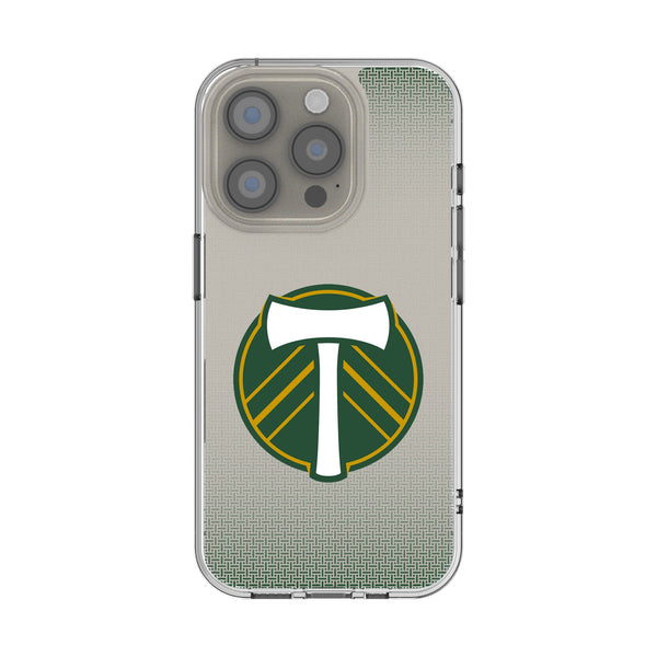 Portland Timbers Linen iPhone Clear Phone Case for Apple iPhone