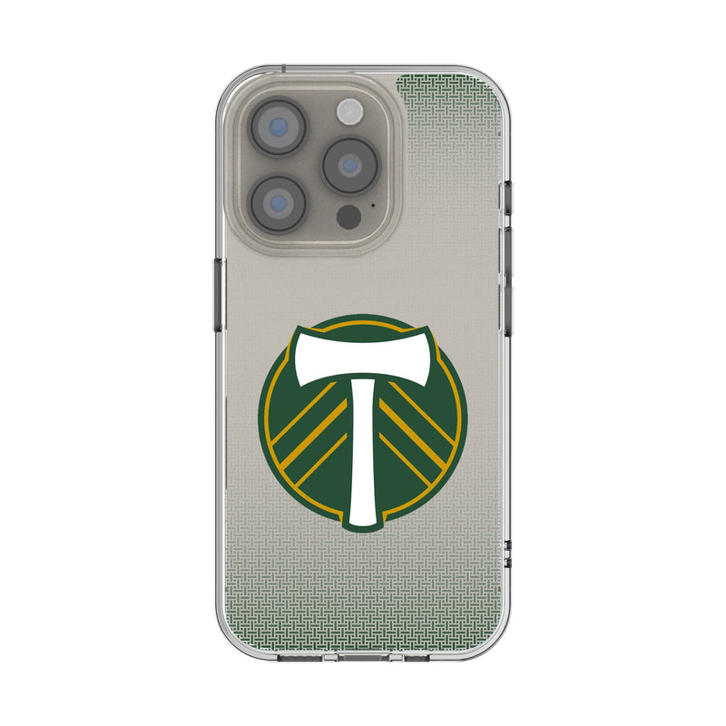 Portland Timbers Linen iPhone Clear Phone Case for Apple iPhone