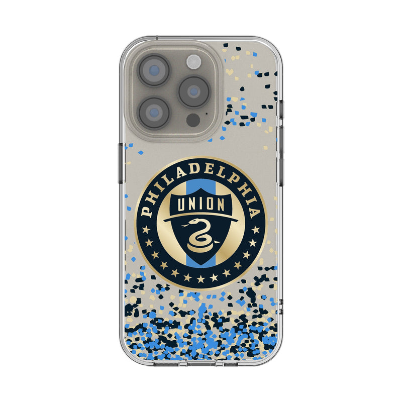 Philadelphia Union Confetti iPhone Clear Phone Case for Apple iPhone