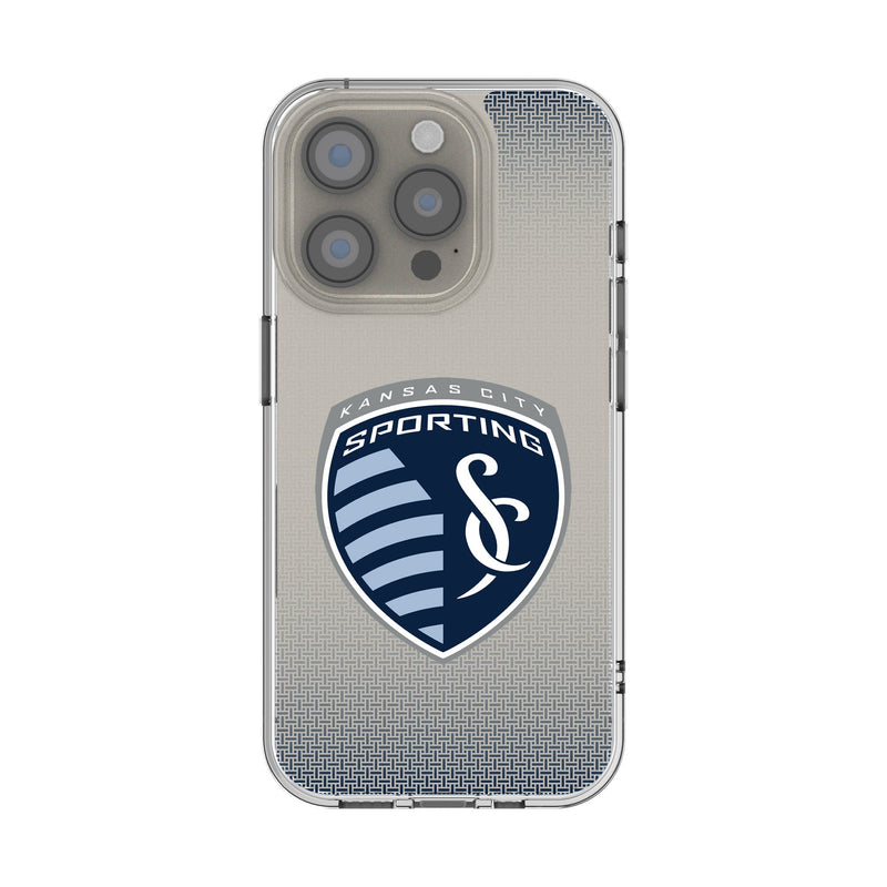 Sporting Kansas City Linen iPhone Clear Phone Case for Apple iPhone