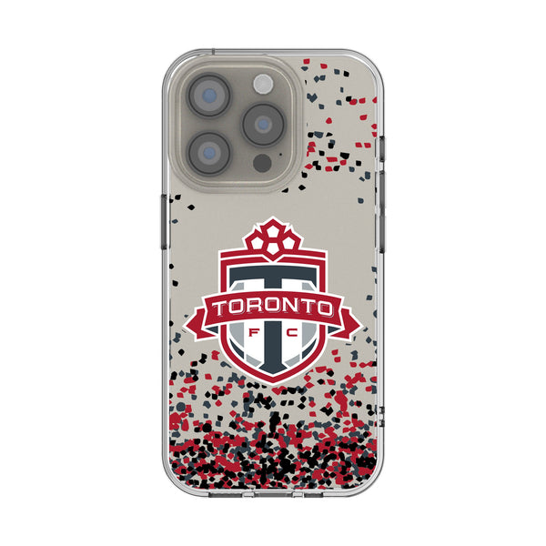 Toronto FC Confetti iPhone Clear Phone Case for Apple iPhone