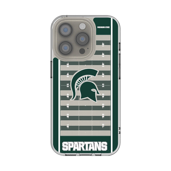 Michigan State University Spartans Field iPhone Clear Phone Case for Apple iPhone