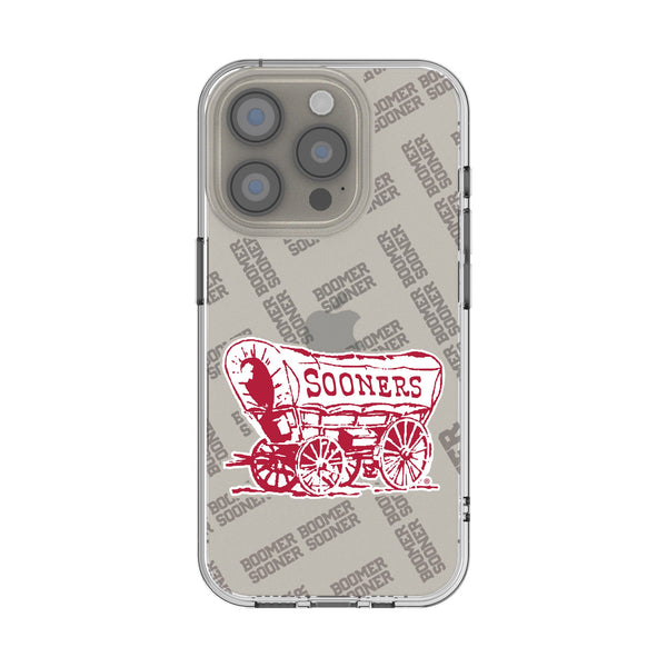 University of Oklahoma Sooners Quadtile iPhone Clear Phone Case for Apple iPhone