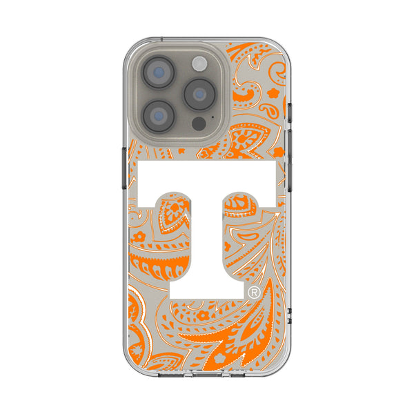 University of Tennessee Volunteers Paisley iPhone Clear Phone Case for Apple iPhone