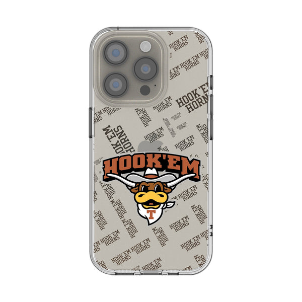 University of Texas Longhorns Quadtile iPhone Clear Phone Case for Apple iPhone