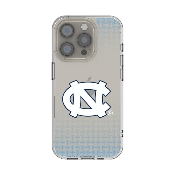 University of North Carolina Tar Heels Linen iPhone Clear Phone Case for Apple iPhone