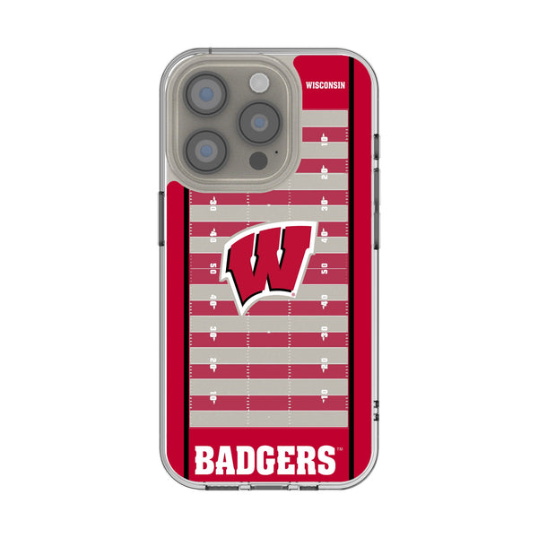 University of Wisconsin Badgers Field iPhone Clear Phone Case for Apple iPhone